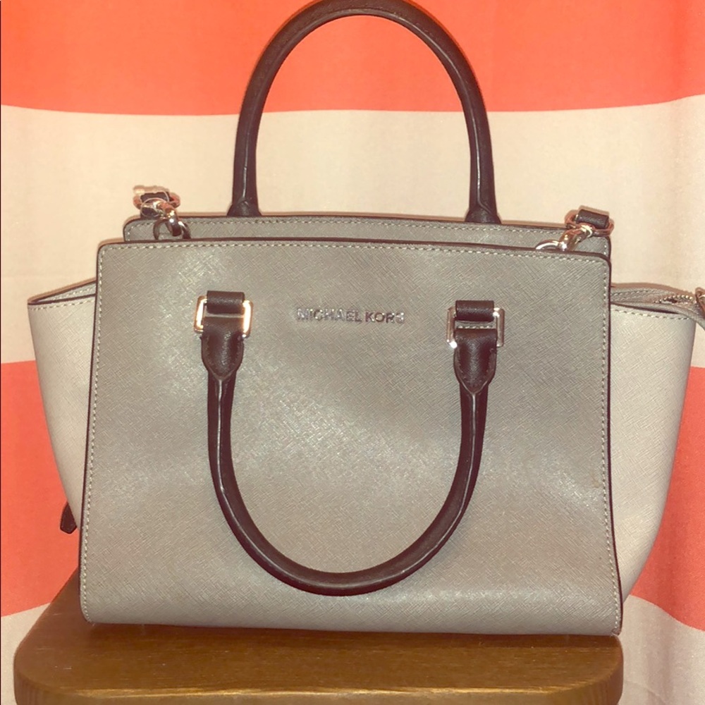 Michael Kors structured handbag with crossbody